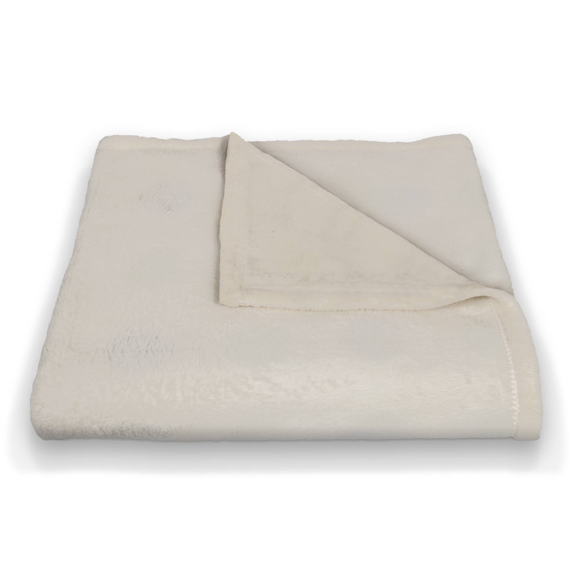 50" x 60" Makes a Home Coral Fleece Throw Blanket